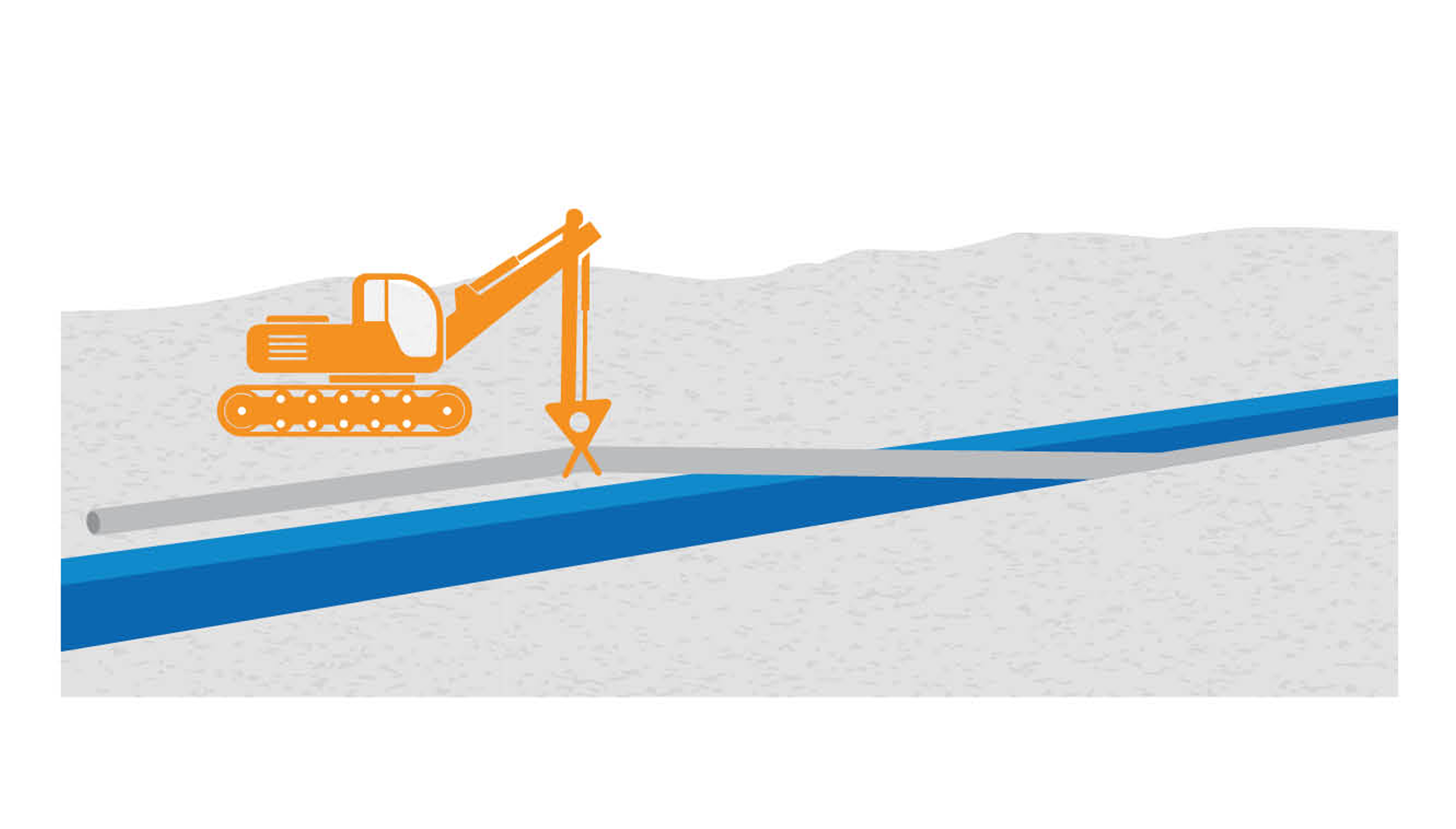 open cut construction