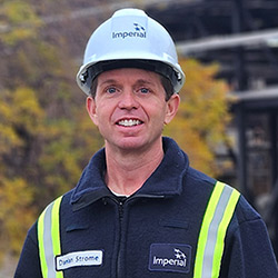 Damian Strome, refinery manager