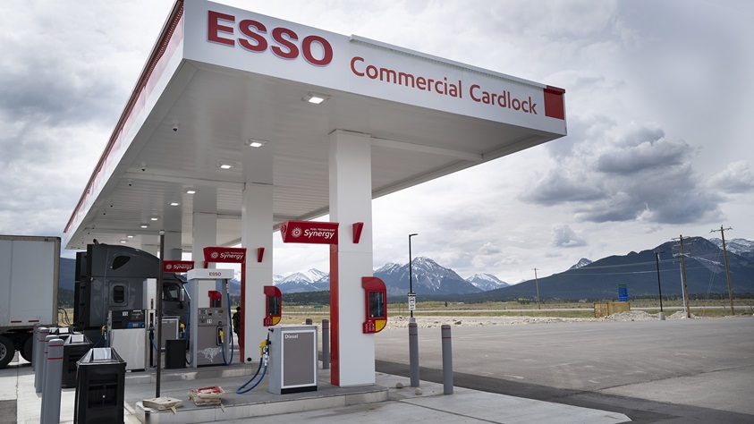 Esso Bearspaw Commercial Cardlock station