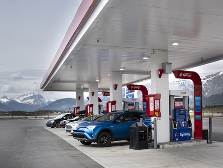 Esso Bearspaw gas station