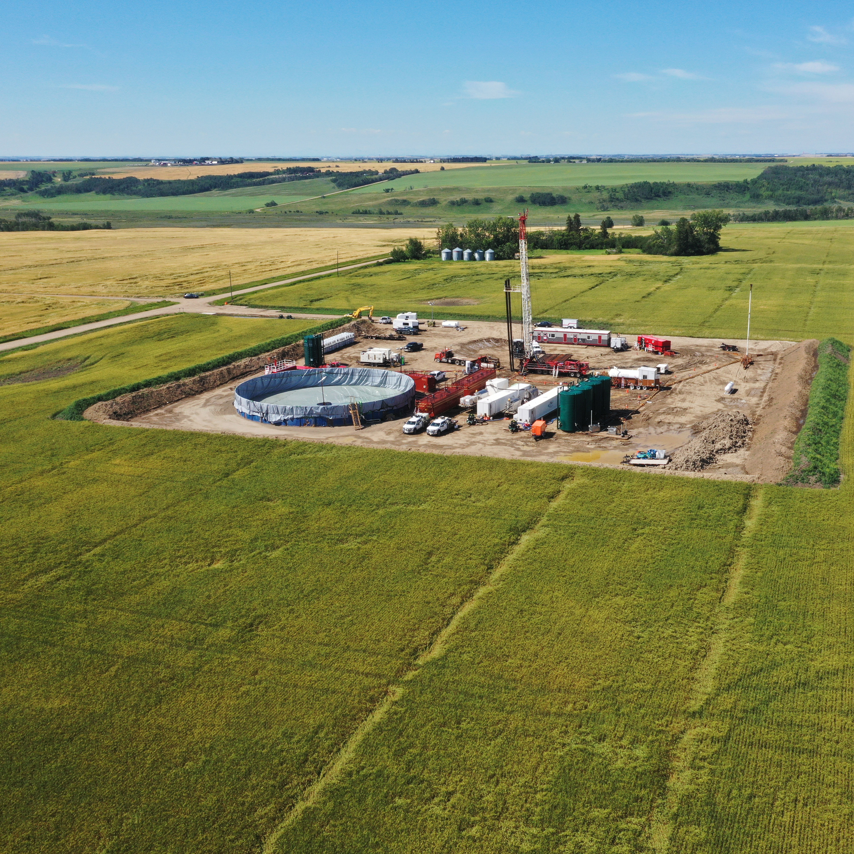 Alberta Canada's first brine production wells