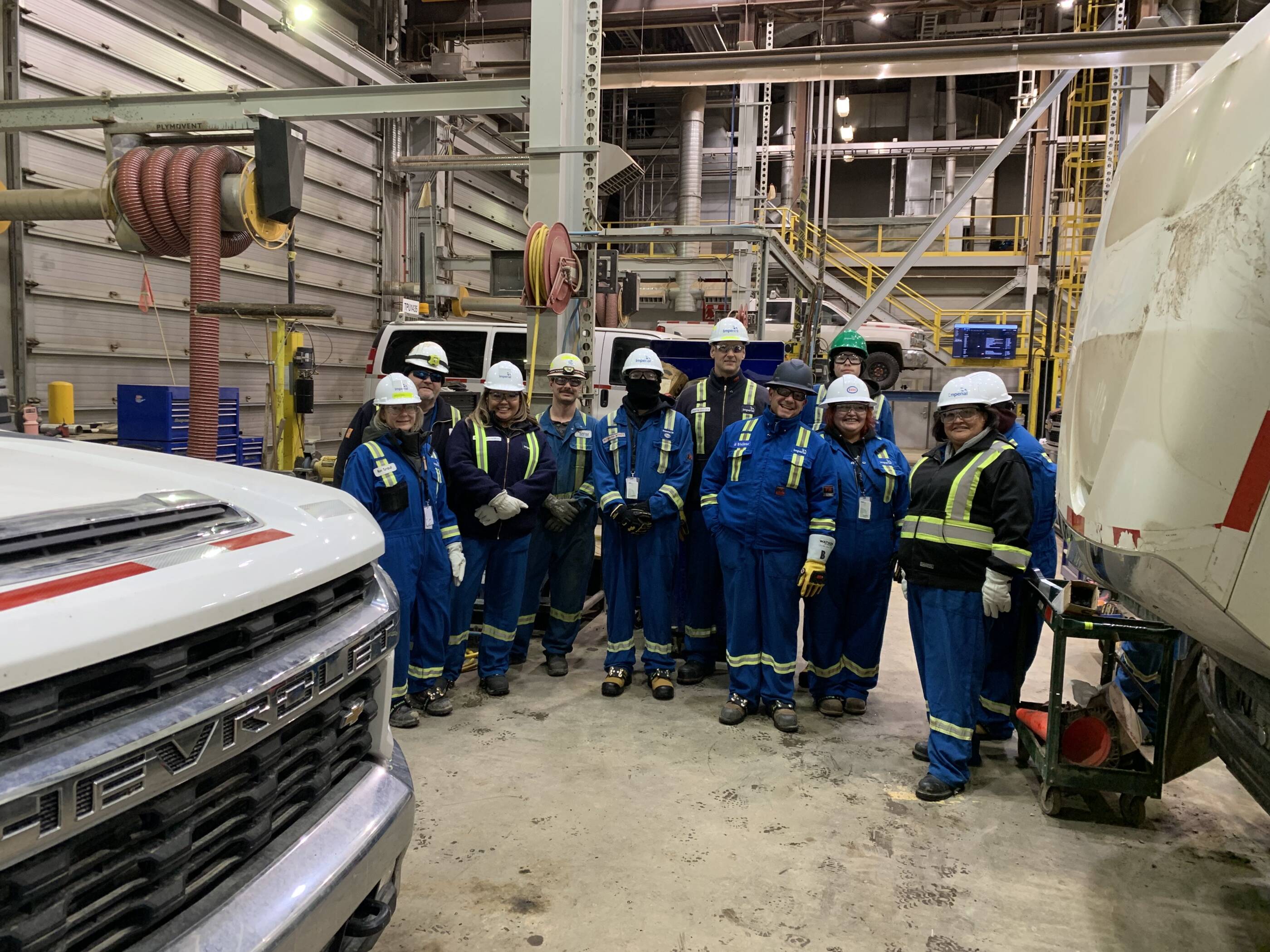 Image In late 2022, Imperial hosted Fort Chipweyan youth and community high school students on a tour of Keyano College, focused on the heavy equipment technician, heavy duty mechanic, and power engineering programs. Students were then taken on a tour of the Kearl site see those skills in action.