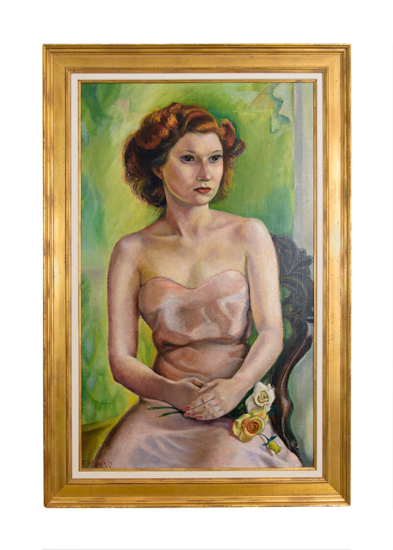 Prudence Heward – Miss Anne Grafftey (1944). Donated to the National Gallery of Canada in Ottawa.