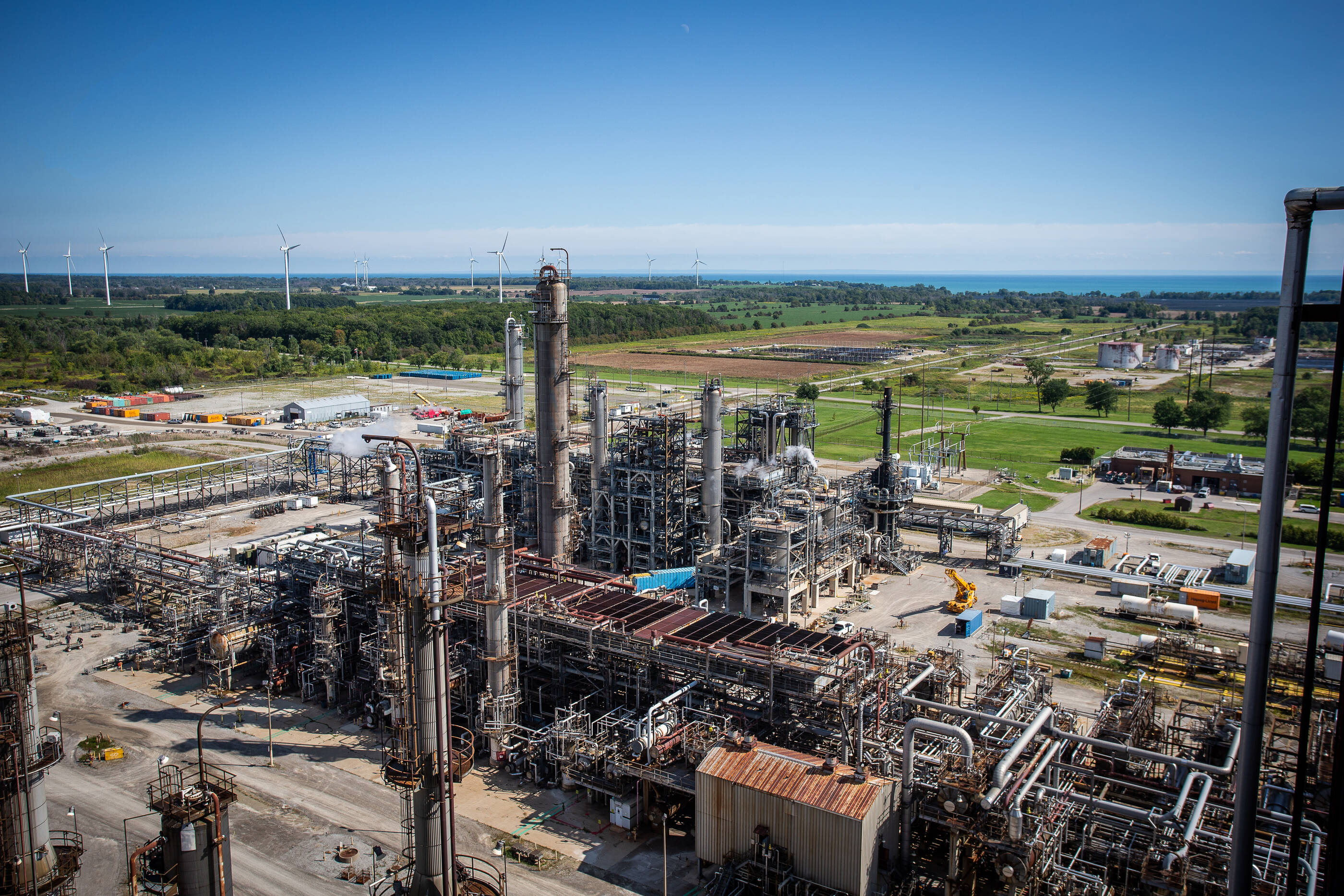 Nanticoke refinery aerial view