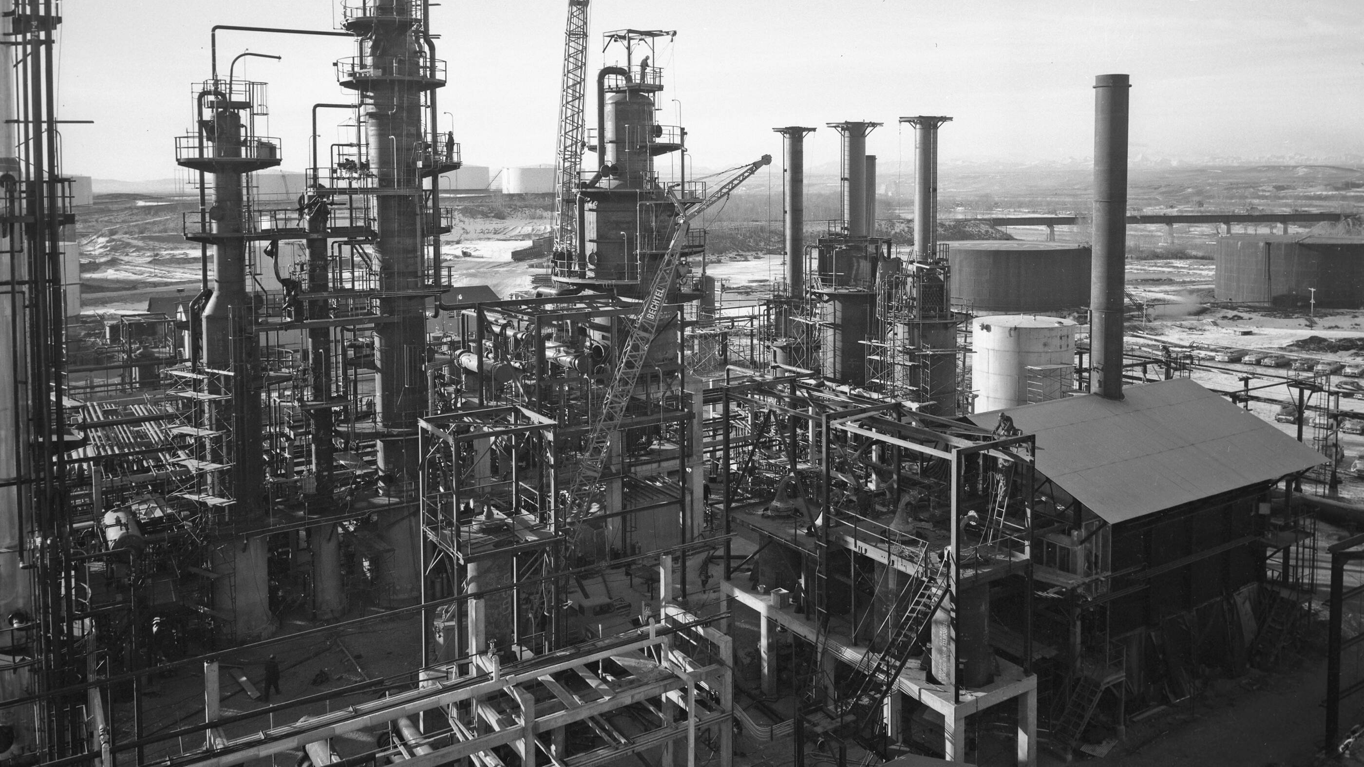 Imperial begins operations at the Calgary refinery.