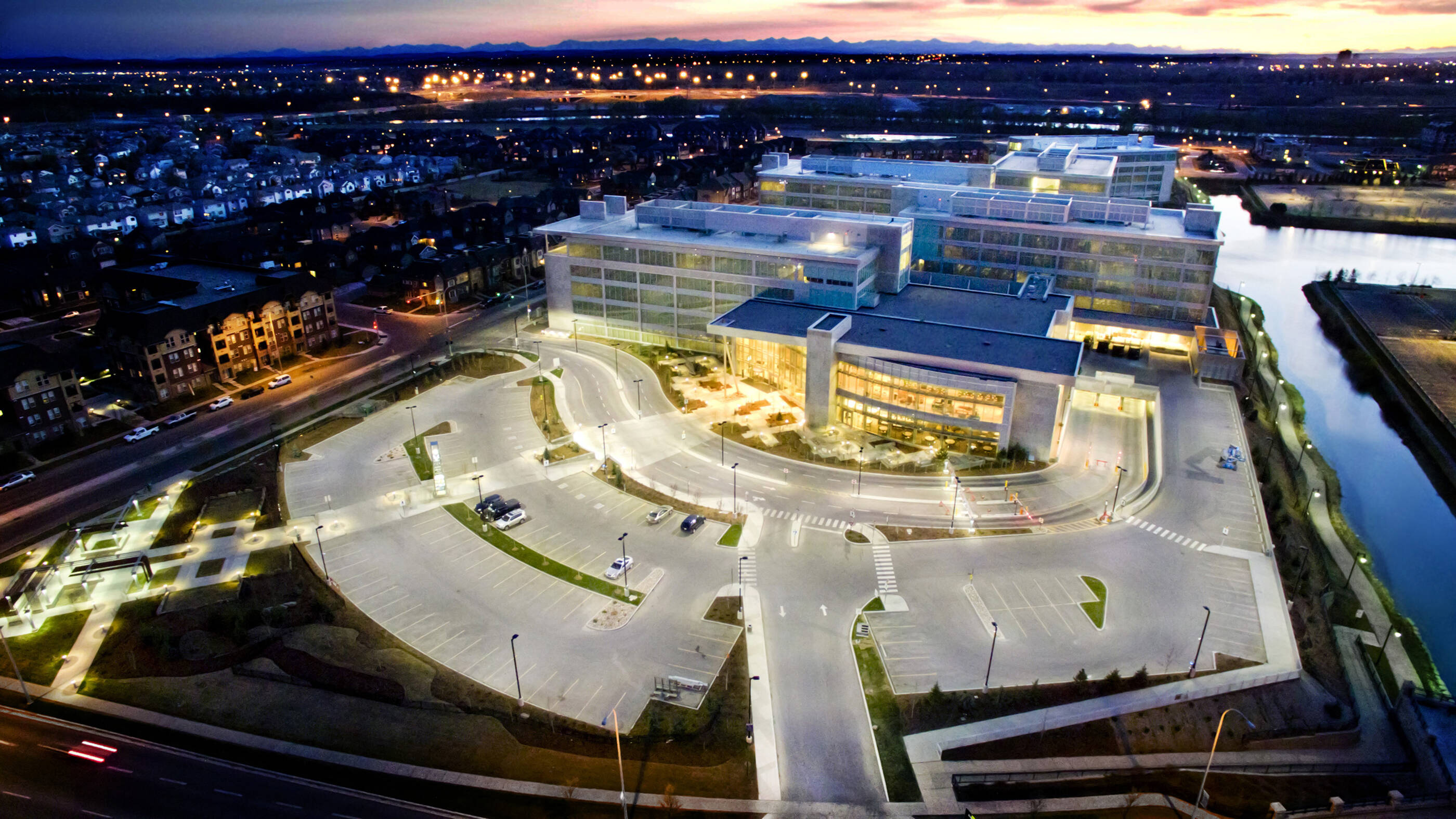 Imperial moves to a new campus-style office complex in southeast Calgary. A new, state-of-the-art, oil sands research centre in southeast Calgary also opens.